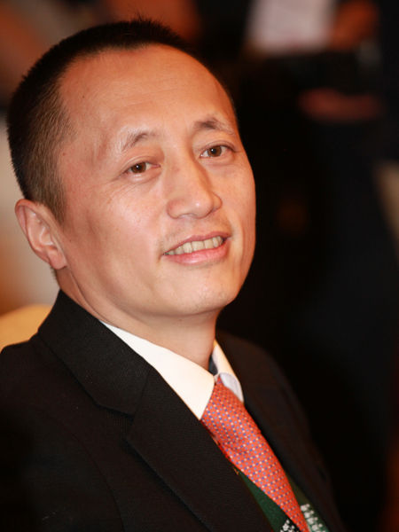 “2014绿公司年会”于4月20日-22日在广西南宁举行。上图为万科企业股份有限公司总经理郁亮。(图片来源：新浪财经 梁斌 摄)
